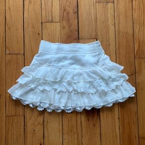 Abercrombie Girl’s Tiered Mini-Skirt. Size M.